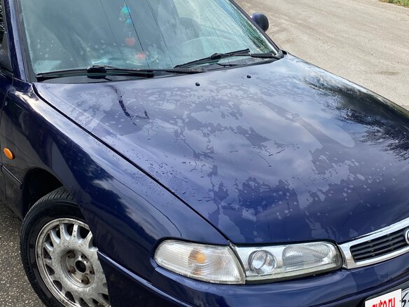 1995 Mazda 626 IV (GE), синий, 320000 рублей - вид 23
