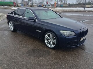 2011 BMW 7 серии 740d xDrive V (F01/F02/F04), синий, 1550000 рублей, вид 1