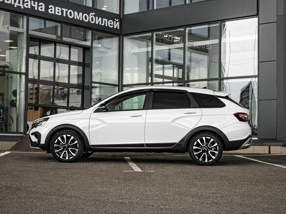 2026 Lada (ВАЗ) Vesta SW Cross I Рестайлинг (NG), белый - вид 7