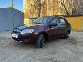 2013 Lada (ВАЗ) Granta I, серебристый, 298000 рублей, вид 1