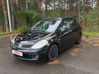 2007 Nissan Tiida I, чёрный, 520000 рублей, вид 1