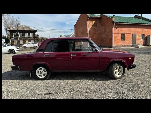 2002 Lada (ВАЗ) 2107, красный - вид 7