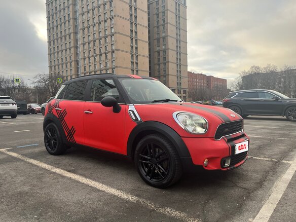 2011 Mini Countryman Cooper I, красный, 1200000 рублей - вид 1