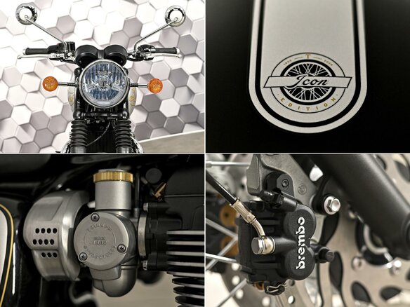 2026 Triumph Bonneville T120, чёрный, 1750000 рублей - вид 9