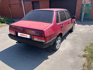 1994 Lada (ВАЗ) 21099, красный, 110000 рублей, вид 1