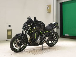 2019 Kawasaki Z 650, чёрный, 747000 рублей, вид 4