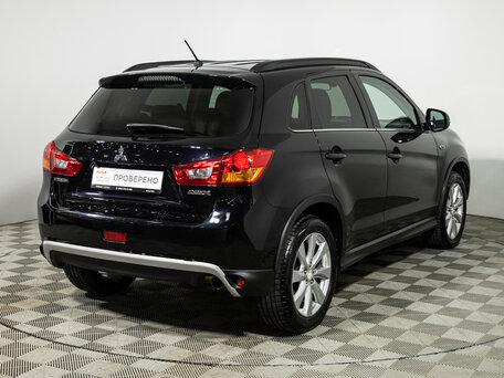 2014 Mitsubishi ASX I Рестайлинг, чёрный, 1369700 рублей, вид 5
