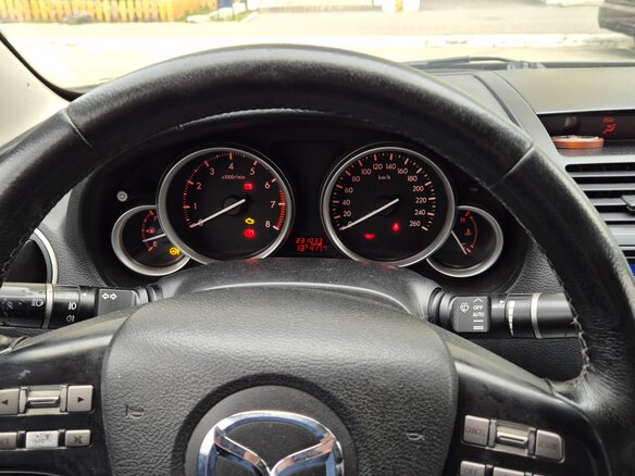 2007 Mazda 6 II (GH), чёрный, 575000 рублей - вид 8
