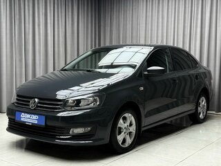 2016 Volkswagen Polo V Рестайлинг, серый, 1149000 рублей, вид 1