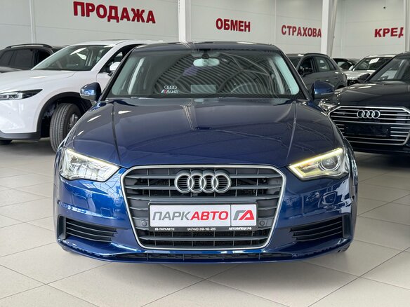 2014 Audi A3 III (8V), синий, 1295000 рублей - вид 2