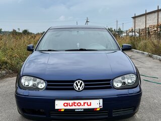 2001 Volkswagen Golf IV, синий, 380000 рублей, вид 2