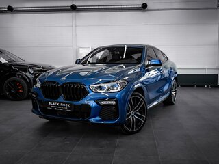 2019 BMW X6 30d III (G06), синий, 7000000 рублей, вид 2