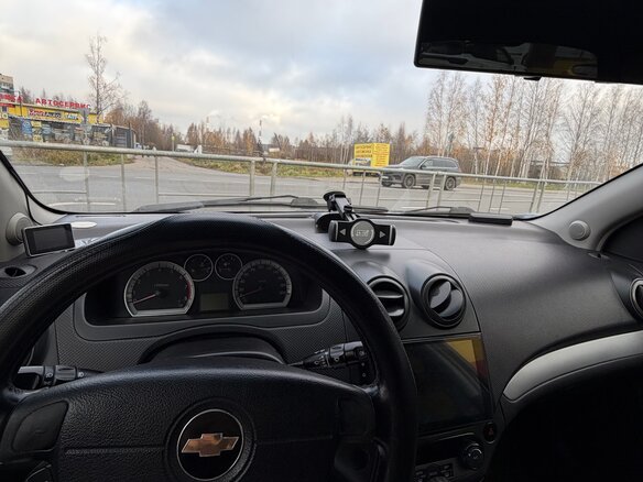 2008 Chevrolet Aveo I Рестайлинг, серебристый, 295000 рублей - вид 5