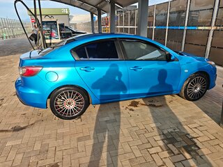 2011 Mazda 3 II (BL), голубой, 950000 рублей, вид 2