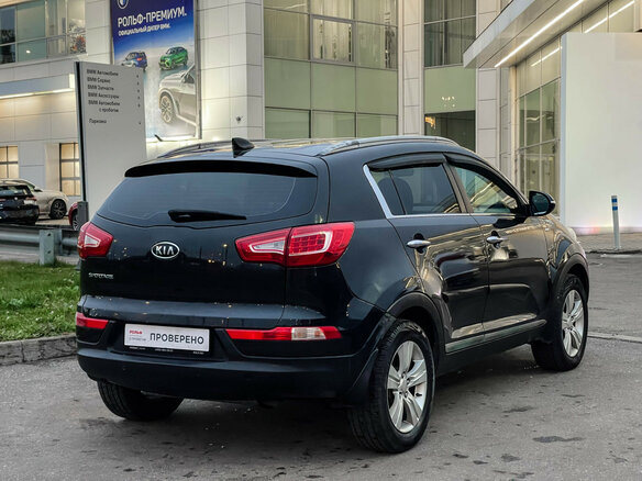 2011 Kia Sportage III, чёрный, 909000 рублей - вид 4