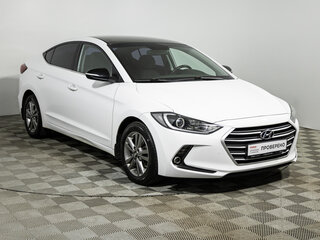 2018 Hyundai Elantra VI (AD), белый, 1499700 рублей, вид 3