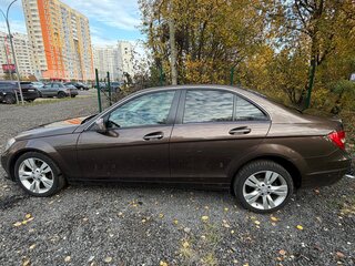 2012 Mercedes-Benz C-Класс 180 III (W204) Рестайлинг, коричневый, 1400000 рублей, вид 3