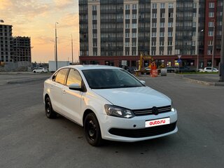 2014 Volkswagen Polo V, белый, 440000 рублей, вид 5