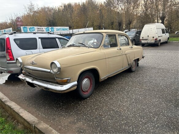 1963 ГАЗ 21 «Волга» 21Л, бежевый, 250000 рублей
