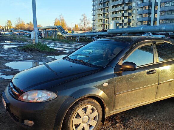 2008 Chevrolet Lacetti I, чёрный, 350000 рублей