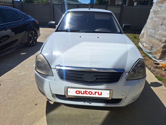 2012 Lada (ВАЗ) Priora I, белый, 170000 рублей - вид 1
