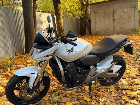 2008 Honda CB 600F Hornet, белый, 500000 рублей - вид 3