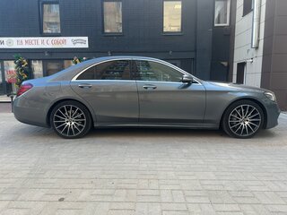 2017 Mercedes-Benz S-Класс 350 d VI (W222, C217) Рестайлинг, серый, 4500000 рублей, вид 3