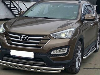 2013 Hyundai Santa Fe III, коричневый, 2375000 рублей, вид 1