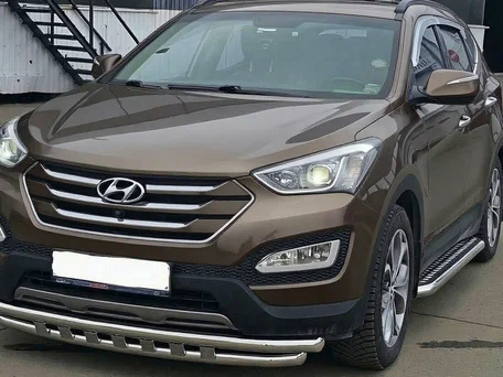 2013 Hyundai Santa Fe III, коричневый, 2375000 рублей, вид 1