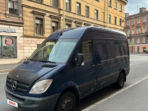 2010 Mercedes-Benz Sprinter, синий, 750000 рублей - вид 1