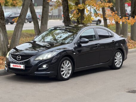 2009 Mazda 6 II (GH), чёрный, 699999 рублей, вид 2