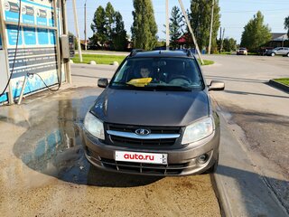 2014 Lada (ВАЗ) Granta I, коричневый, 450000 рублей, вид 1