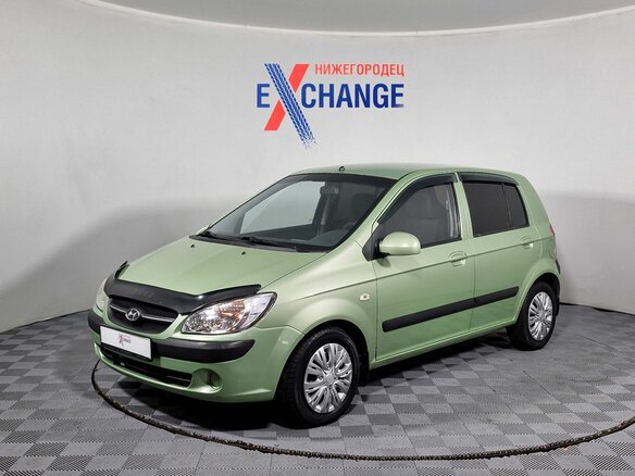 2010 Hyundai Getz I Рестайлинг, зелёный, 379000 рублей