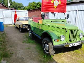 1962 ГАЗ 69А, зелёный, 400000 рублей, вид 2