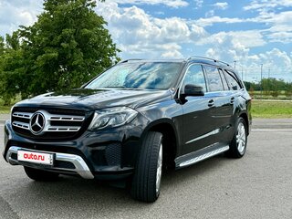 2016 Mercedes-Benz GLS 350 d I (X166), чёрный, 4350000 рублей, вид 2