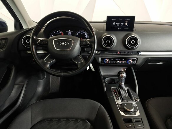 2015 Audi A3 III (8V), синий, 1219000 рублей - вид 19