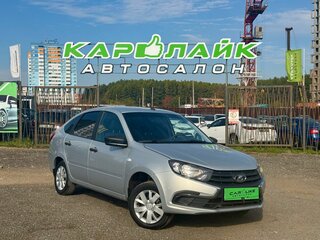 2019 Lada (ВАЗ) Granta I Рестайлинг, серебристый, 599000 рублей, вид 1