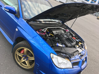 2007 Subaru Impreza WRX II Рестайлинг 2, синий, 3000000 рублей, вид 3