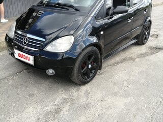 2000 Mercedes-Benz A-Класс 140 I (W168), чёрный, 460000 рублей, вид 1