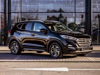 2018 Hyundai Tucson III, чёрный, 1725000 рублей, вид 3