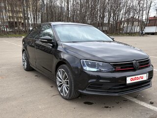2015 Volkswagen Jetta VI Рестайлинг, чёрный, 830000 рублей, вид 3