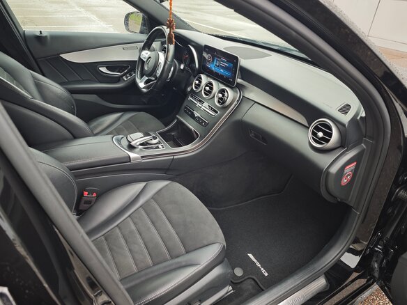 2018 Mercedes-Benz C-Класс 180 9G-TRONIC IV (W205), чёрный, 2300000 рублей - вид 15