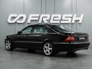 2002 Mercedes-Benz S-Класс 600 Long IV (W220), чёрный, 2304000 рублей, вид 2