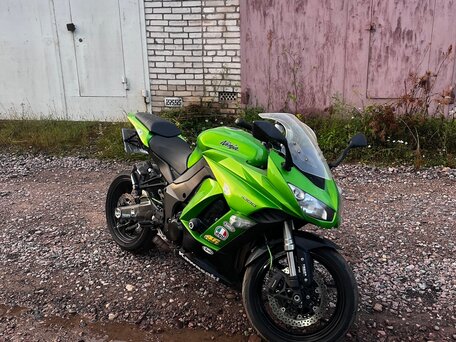 2014 Kawasaki Z 1000SX, зелёный, 650000 рублей, вид 1