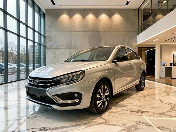 2026 Lada (ВАЗ) Vesta I Рестайлинг (NG), серебристый, 2035000 рублей