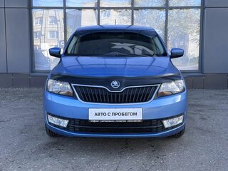 2014 Skoda Rapid I, синий, 880000 рублей, вид 3