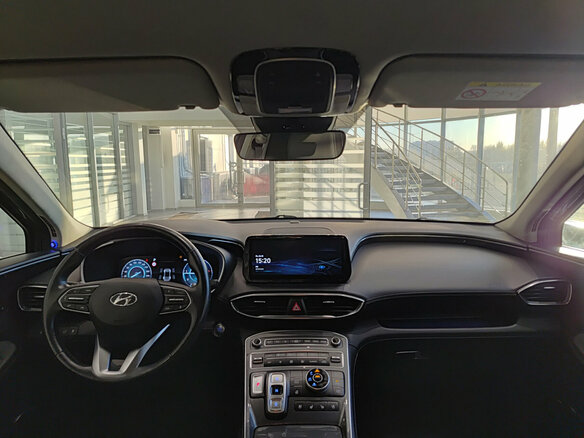 2022 Hyundai Santa Fe IV Рестайлинг, синий, 3469000 рублей - вид 13