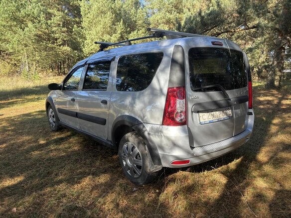 2013 Lada (ВАЗ) Largus I, серебристый, 535000 рублей - вид 1