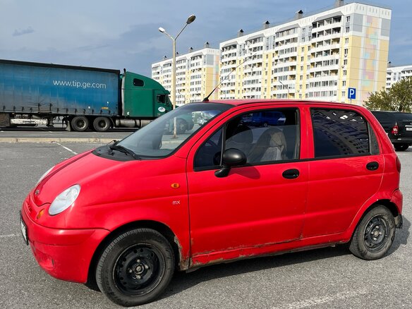 2009 Daewoo Matiz I Рестайлинг, красный - вид 4