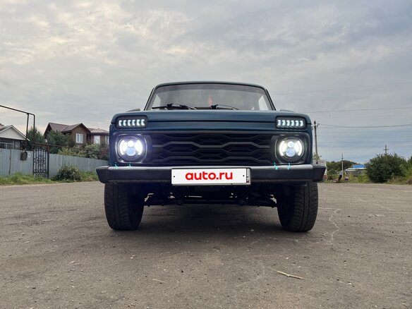 2001 Lada (ВАЗ) 2121 (4x4) I Рестайлинг, синий, 285000 рублей - вид 17